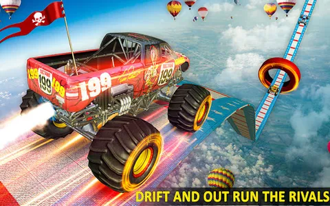 Ramp Monster Truck Stunts screenshot 11