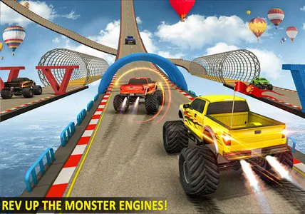 Ramp Monster Truck Stunts screenshot 4