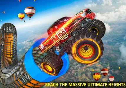 Ramp Monster Truck Stunts screenshot 5