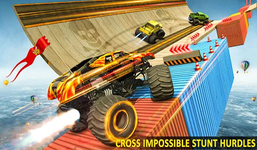 Ramp Monster Truck Stunts screenshot 8