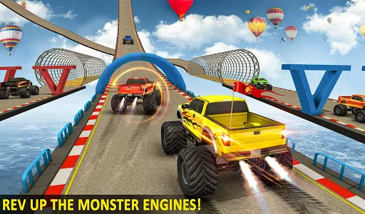 Ramp Monster Truck Stunts screenshot 9