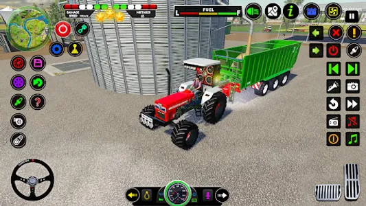 Indian Tractor Game 3d Tractor screenshot 1