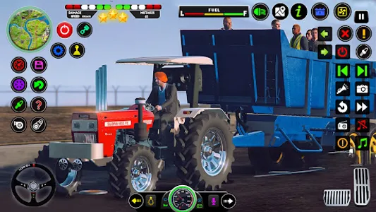 Indian Tractor Game 3d Tractor screenshot 15