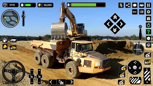 Snow Offroad Construction Game screenshot 19