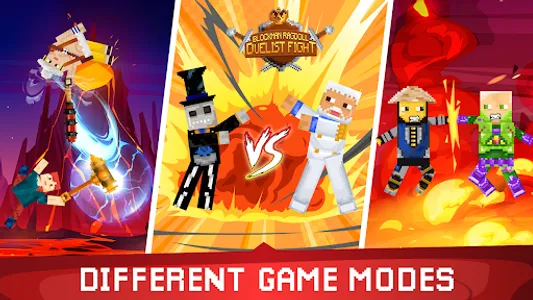 Blockman Ragdoll Duelist Fight screenshot 10