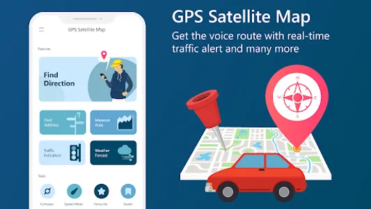 GPS Navigation: Satellite Map screenshot 0
