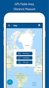 GPS Fields Area, Distance Meas screenshot 1