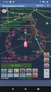 Free Gps For Boat fishing screenshot 2