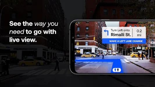 Earth Maps Go, Navigation screenshot 1