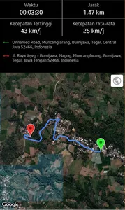 GPS Speedometer - Pengukur Kec screenshot 2