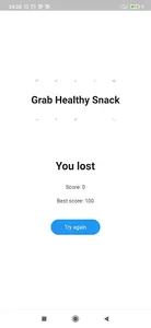 GrabHealthySnack screenshot 0