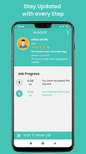 GrabMassage Therapist screenshot 1