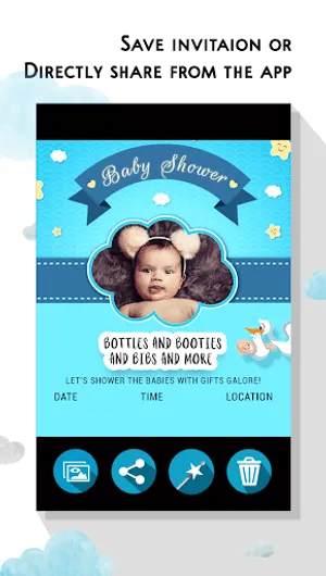 Baby Shower Invitation Card Ma screenshot 7