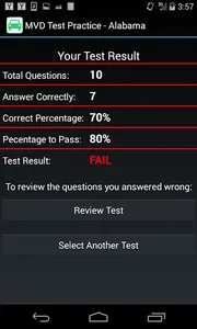 Driver License Test Practice 2 screenshot 5