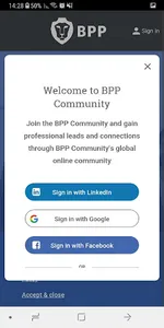 BPP Virtual Campus screenshot 1