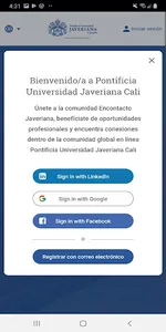 Javeriana screenshot 2