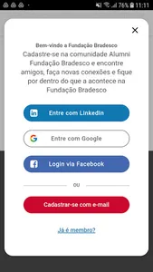 Alumni Fundação Bradesco screenshot 1