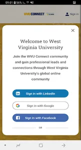 WVU Connect screenshot 1