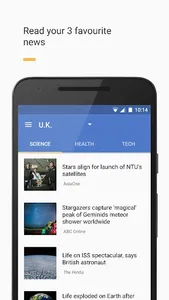 Newslet: News reader screenshot 0