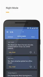 Newslet: News reader screenshot 2