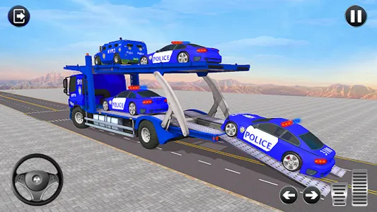 Grand Police Transport Truck screenshot 1