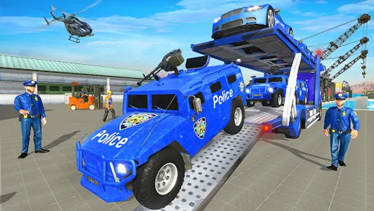 Grand Police Transport Truck screenshot 13