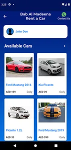 Rent a Car Dubai, Sharjah, Abu screenshot 3