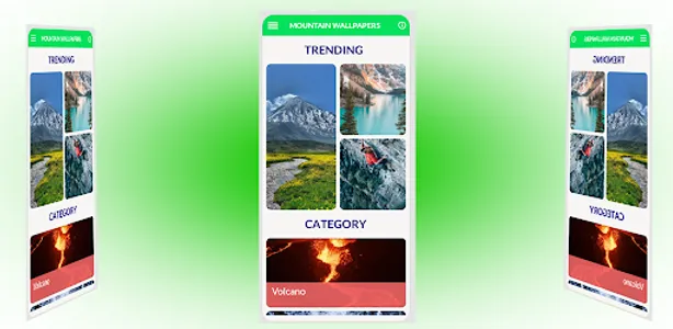 Wallpaper Gunung Indah Dunia screenshot 2