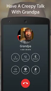 Scary Grandpa Fake Video Call screenshot 2