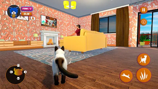 Mick Cat Simulator: Pet Animal screenshot 0