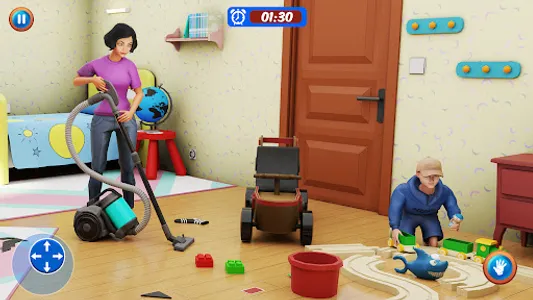 Virtual Mother Family Sim Life screenshot 0