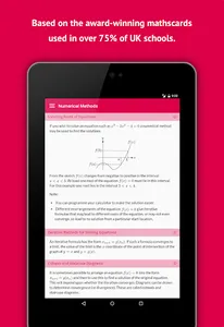 A-level mathscard screenshot 6