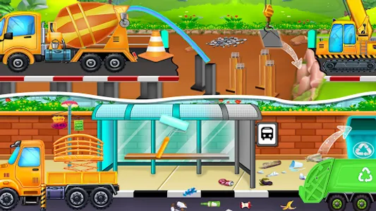 build house - Truck wash game screenshot 11