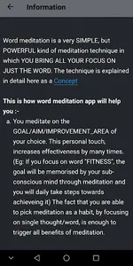 Word Meditation screenshot 1