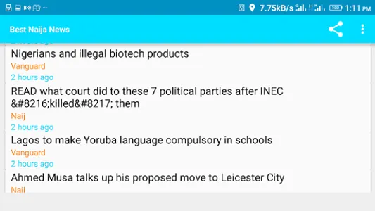 Nigeria Updates screenshot 4