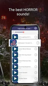 Scary Sounds and Ringtones screenshot 1