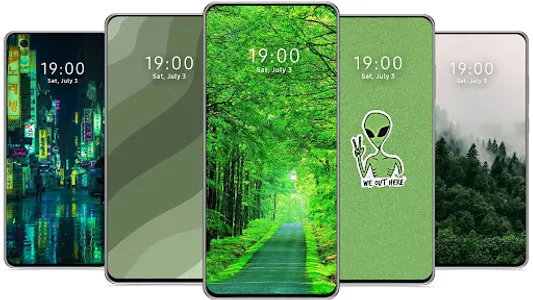 Green Wallpaper HD screenshot 11