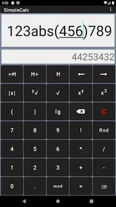 SimpleCalc screenshot 10