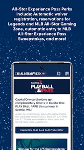 MLB All-Star Experience Pass screenshot 1