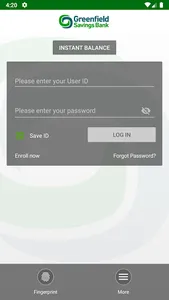 Greenfield Savings Bank screenshot 1