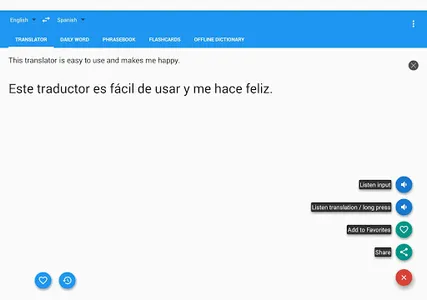 Spanish English Translator-Tra screenshot 16