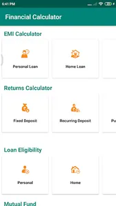 Financial Calculator screenshot 0