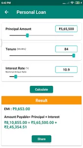 Financial Calculator screenshot 2