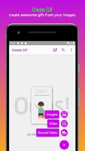 GIF Search & Maker, Video to G screenshot 1