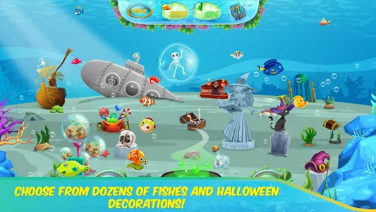 FishWitch Halloween screenshot 1