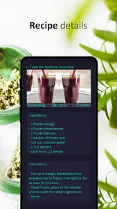 Healthy Smoothie Recipes screenshot 3