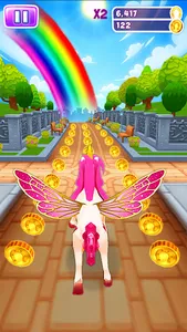 Unicorn Run Magical Pony Run screenshot 1