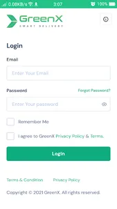 GreenX - Delivery screenshot 3