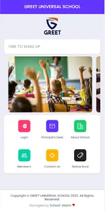 Greet Universal School screenshot 0