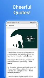 Elephant Day Card & Wishes screenshot 5